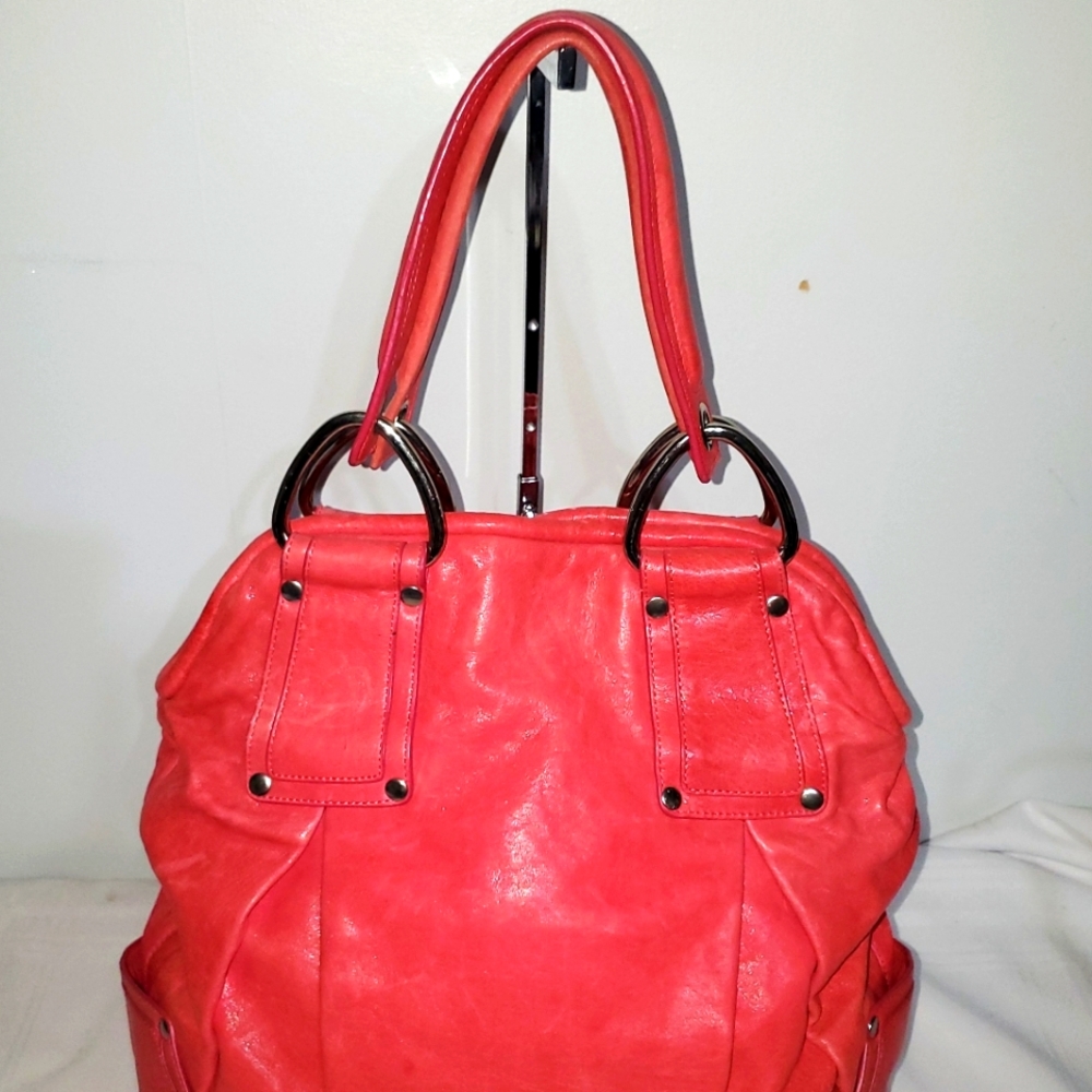 BOBA GENUINE LEATHER LARG TOTE SHOULDER BAG - Picture 2 of 14